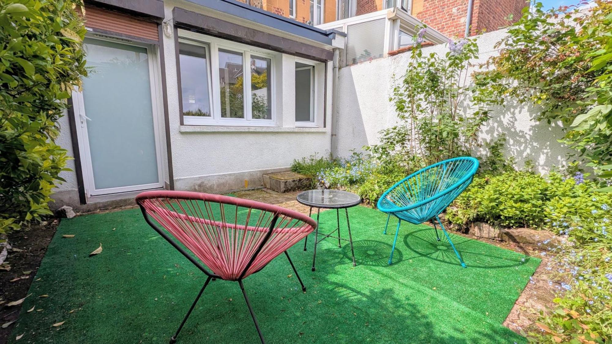 Stockholm- Studio Cosy Et Patio, Proche Centre Charleville-Mézières Exterior foto